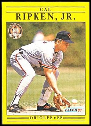 50 Cal Ripken, Jr. 1991 Fleer
